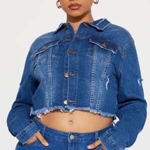 Crop It Out Jacket - Medium